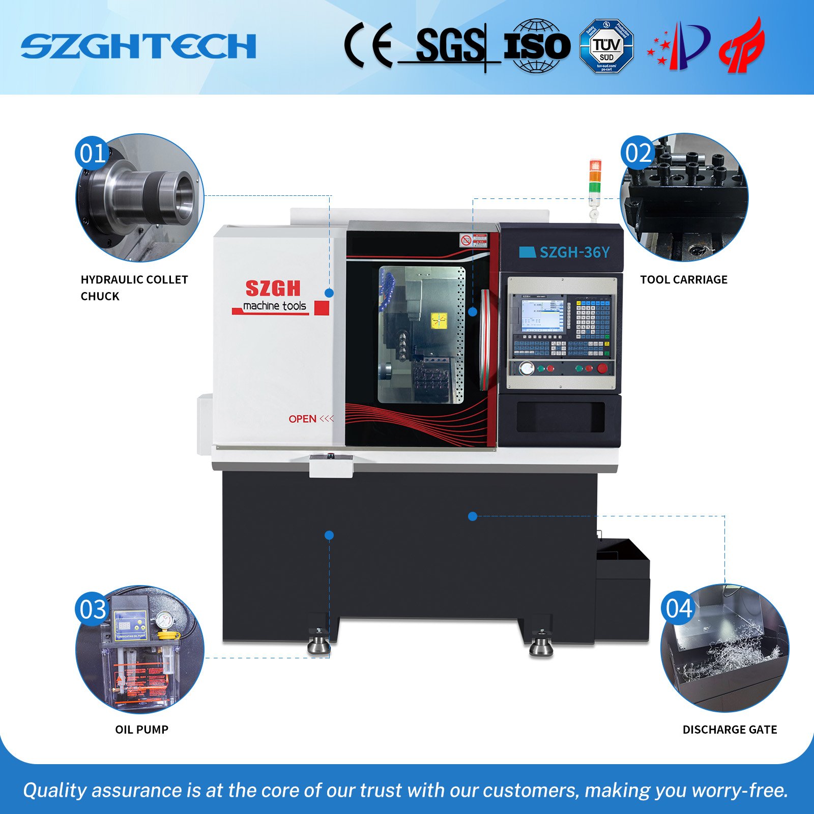 High-precision CNC Lathe Machine and Milling Machine lead the new trend of processing